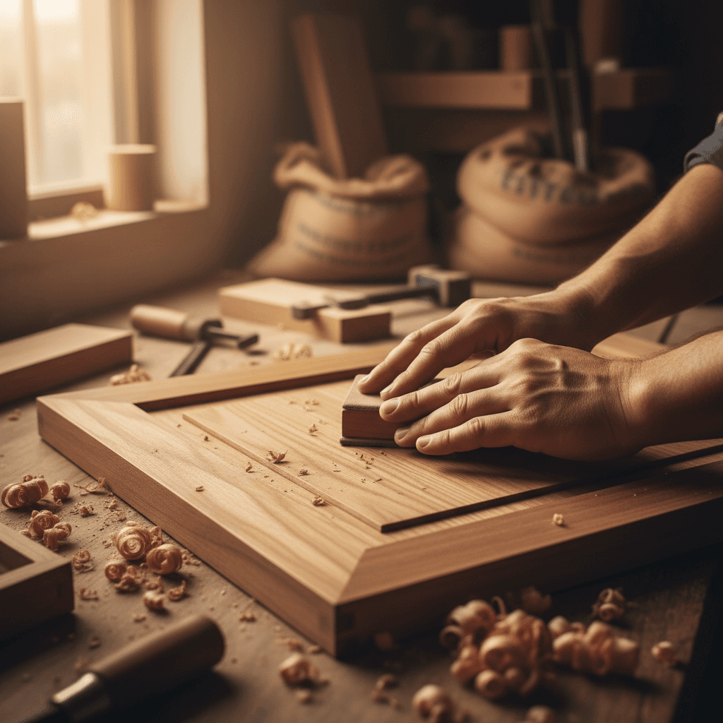 Professional vinyl edge finishing detail